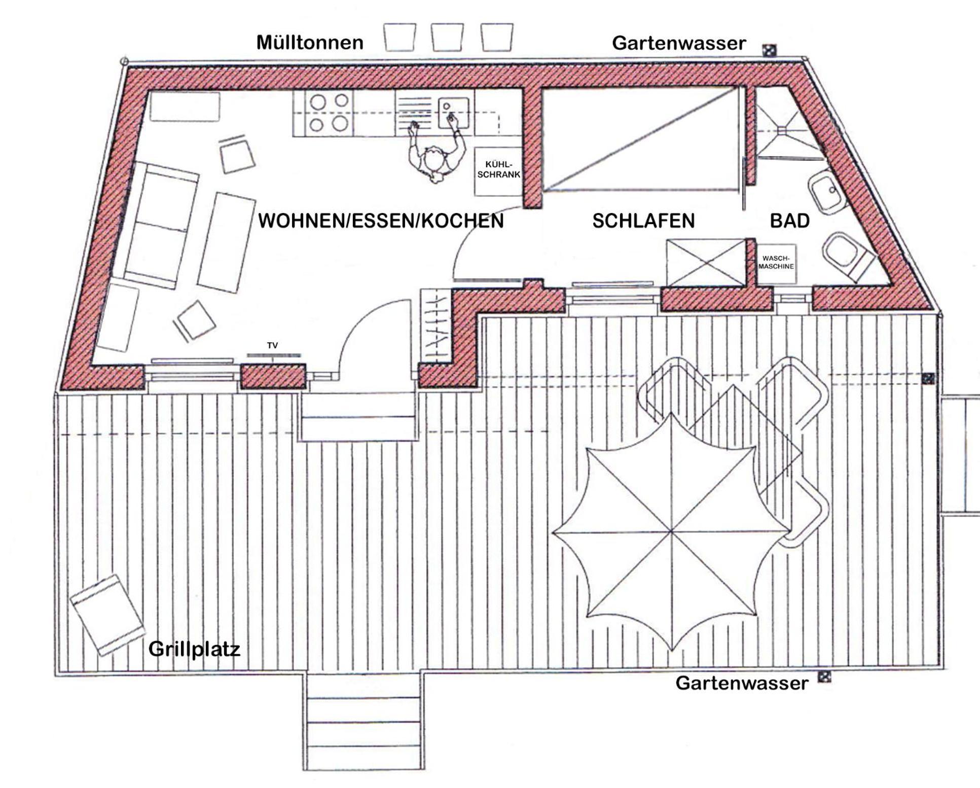 Ferienhaus Manoury Am Klosterbrunnen Waldeck  Dış mekan fotoğraf
